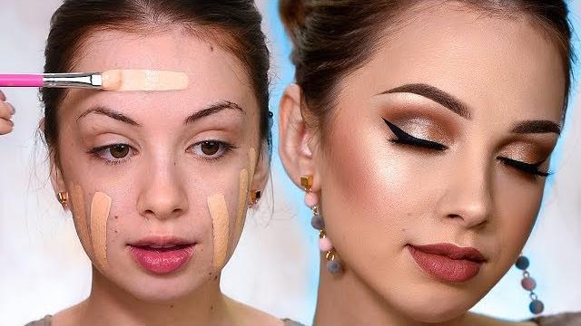 Simple glam makeup tutorial Simple glam makeup tutorial