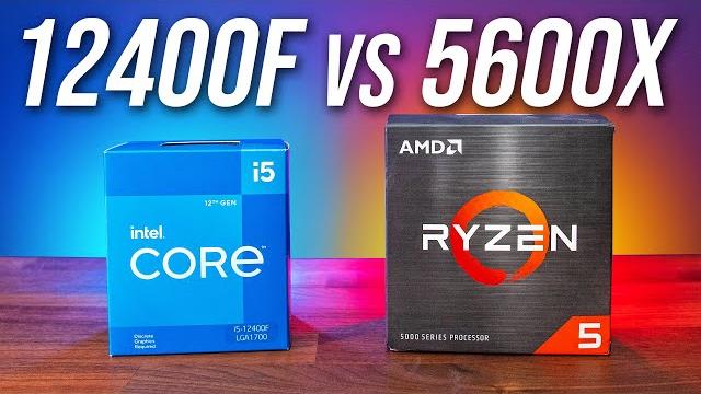 Intel i5-12400f vs amd ryzen 5 5600x - best 6 core cpu? Intel i5-12400f vs amd ryzen 5 5600x - best 6 core cpu?