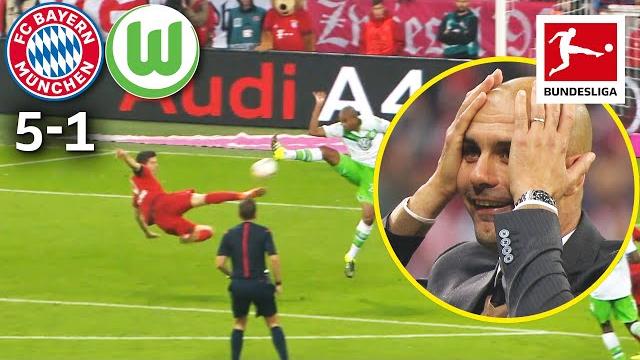 5 goals in 9 minutes – the legendary lewandowski show | bayern münchen vs. vfl wolfsburg 5 goals in 9 minutes – the legendary lewandowski show | bayern münchen vs. vfl wolfsburg