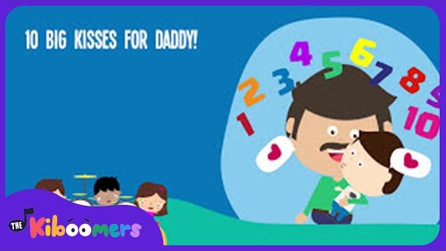 10 big kisses for daddy lyric video - the kiboomers preschool songs & nursery rhymes for dad 10 big kisses for daddy lyric video - the kiboomers preschool songs & nursery rhymes for dad