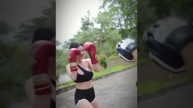 Fbyana asmara lagi latihan tinju #gemoy Fbyana asmara lagi latihan tinju #gemoy