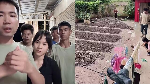 【小陳的老撾媳婦】6.23直播 老撾建房開始動工 【小陳的老撾媳婦】6.23直播 老撾建房開始動工