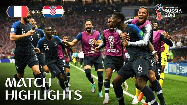 2018 world cup final: france 4-2 croatia 2018 world cup final: france 4-2 croatia
