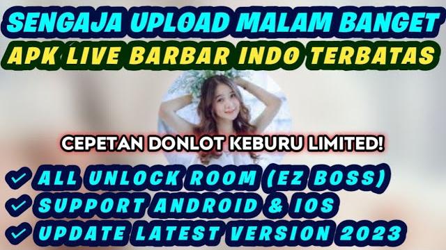 Sengaja upload jam 11 malam - ini aplikasi live b4b4r terbatas buruan donlot pokonya keburu limited! Sengaja upload jam 11 malam - ini aplikasi live b4b4r terbatas buruan donlot pokonya keburu limited!