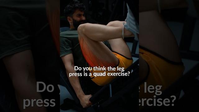 You should try leg pressing for bigger glutes You should try leg pressing for bigger glutes