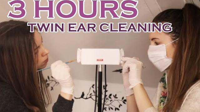 3 hours intense twin asmr ear cleaning 3 hours intense twin asmr ear cleaning