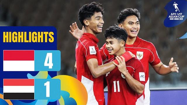 Indonesia vs. yemen | highlights | afc u17 asian cup™ 2025 Indonesia vs. yemen | highlights | afc u17 asian cup™ 2025