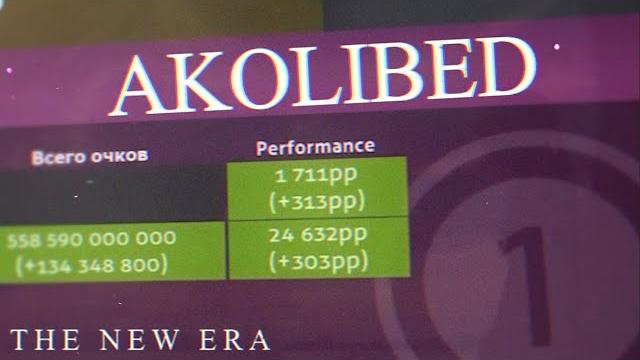 The new osu! era of akolibed The new osu! era of akolibed