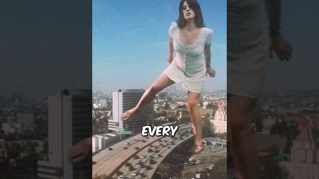Giant girl appears in the city #shorts #viral #funny Giant girl appears in the city #shorts #viral #funny