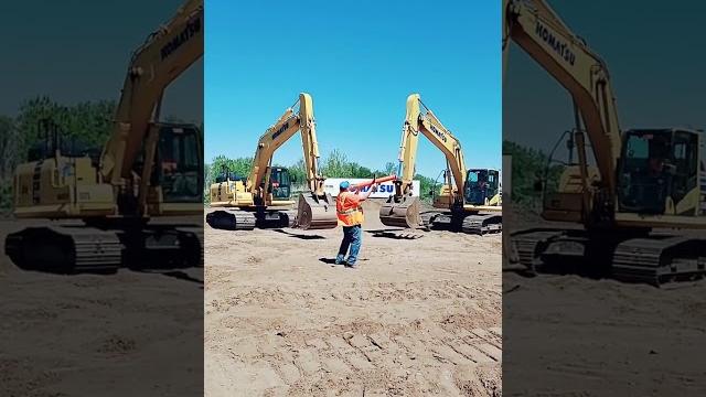 Excavators drop the beat! Excavators drop the beat!