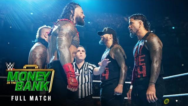 Full match: roman reigns & solo sikoa vs. the usos | bloodline civil war: money in the bank 2023 Full match: roman reigns & solo sikoa vs. the usos | bloodline civil war: money in the bank 2023