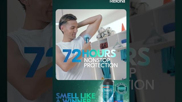 Rexona men smell like a champion Rexona men smell like a champion