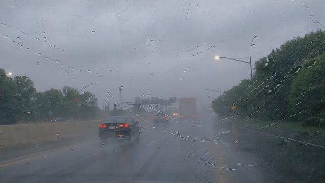 Heavy rain while driving - rain sounds for sleep or study session Heavy rain while driving - rain sounds for sleep or study session