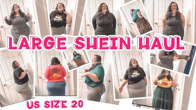 Large plus size shein try-on haul - us size 20 Large plus size shein try-on haul - us size 20