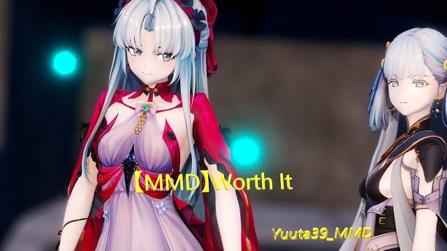 【mmd】worth it - carlotta & jinhsi 【mmd】worth it - carlotta & jinhsi