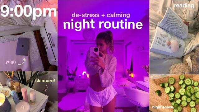 9pm night routine taking care of body & mind! 9pm night routine taking care of body & mind!