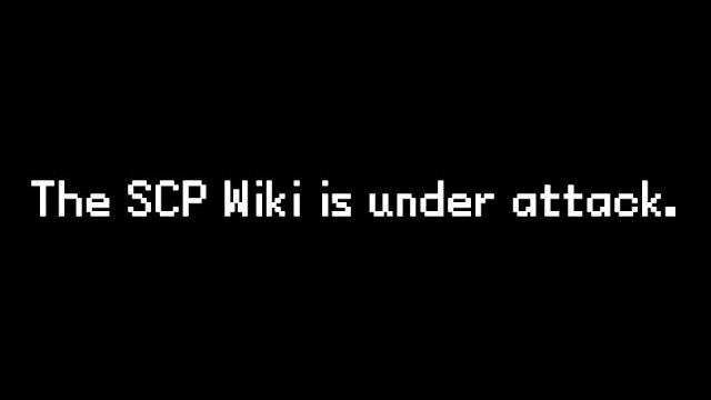 The scp wiki is under attack by a copyright troll. The scp wiki is under attack by a copyright troll.