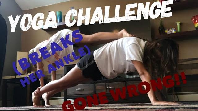 Yoga challenge (gone wrong) Yoga challenge (gone wrong)
