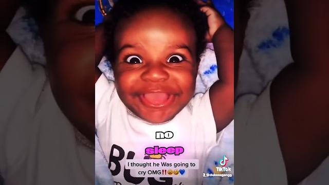 This baby loves to see her dad #shorts This baby loves to see her dad #shorts
