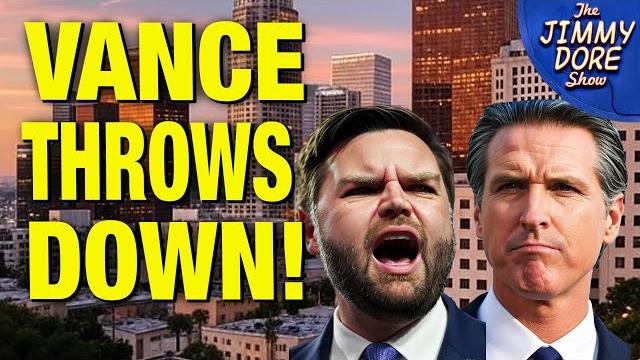 “i’m gonna kick gavin newsom’s ass!” – jd vance “i’m gonna kick gavin newsom’s ass!” – jd vance