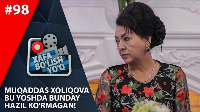 Xafa bo'lish yo'q 98-son muqaddas xoliqova bu yoshda bunday hazil ko'rmagan! (14.12.2019) Xafa bo'lish yo'q 98-son muqaddas xoliqova bu yoshda bunday hazil ko'rmagan! (14.12.2019)