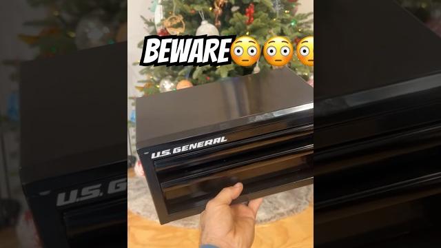 Do not buy harbor freight mini toolbox til you see this Do not buy harbor freight mini toolbox til you see this