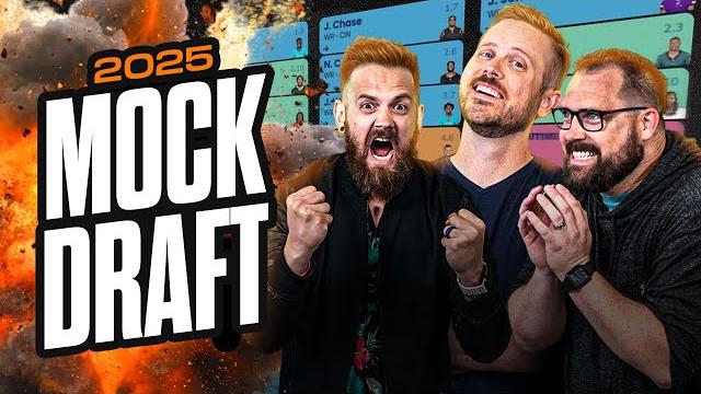 Mock draft episode! | fantasy football 2025 - ep. 1749 Mock draft episode! | fantasy football 2025 - ep. 1749