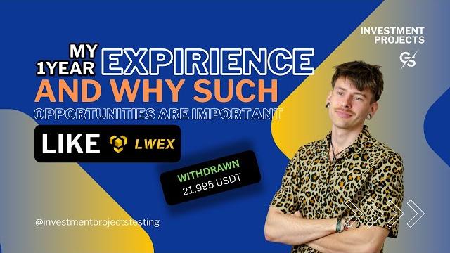 My 1-year journey in the lwex and gs project! 22k usdt withdrawal from 2k investment let me quit 9-5 My 1-year journey in the lwex and gs project! 22k usdt withdrawal from 2k investment let me quit 9-5