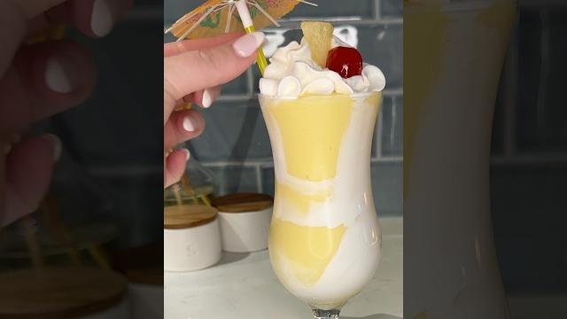 Best piña colada mocktail recipe #shorts #easydessert #easyrecipe #viralrecipe #mocktail  Best piña colada mocktail recipe #shorts #easydessert #easyrecipe #viralrecipe #mocktail 