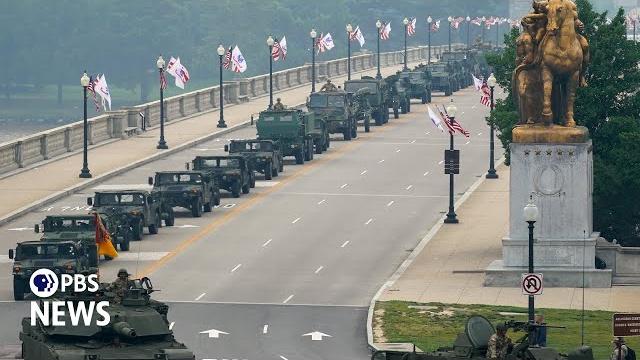 Watch live: trump's military parade honoring army's 250th birthday rolls through washington, d.c. Watch live: trump's military parade honoring army's 250th birthday rolls through washington, d.c.