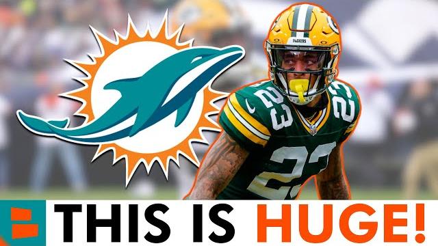 Dolphins just received a gift from the green bay packers after jaire alexander was released Dolphins just received a gift from the green bay packers after jaire alexander was released