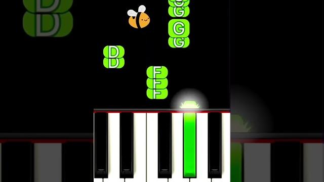 Bumble bee (piano tutorial) #tiktok Bumble bee (piano tutorial) #tiktok