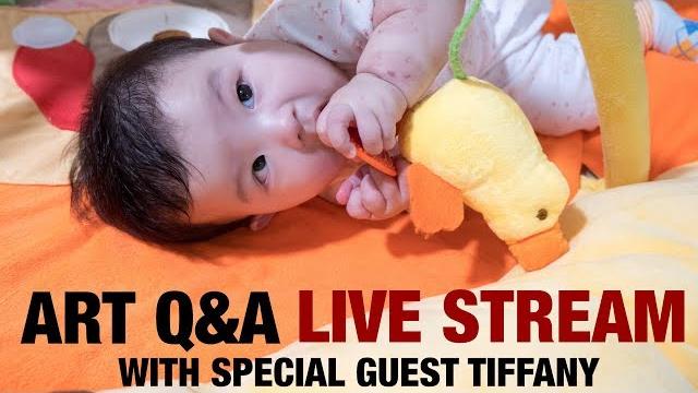 Art q&a with special guest tiffany (live stream) Art q&a with special guest tiffany (live stream)