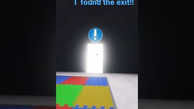 I found the exit in scp 3008!? I found the exit in scp 3008!?