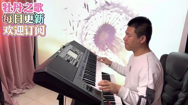 电子琴演奏「牡丹之歌」keyboard music 电子琴演奏「牡丹之歌」keyboard music