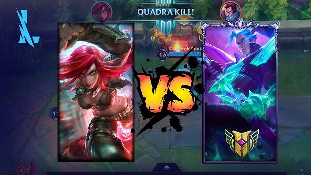 Katarina vs yasuo main - wild rift Katarina vs yasuo main - wild rift