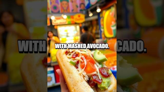 The automated craft of chilean completo hot dogs The automated craft of chilean completo hot dogs