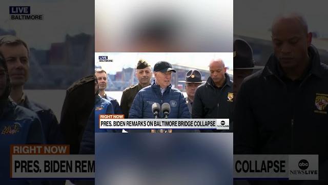 Pres. biden remarks on baltimore bridge collapse Pres. biden remarks on baltimore bridge collapse
