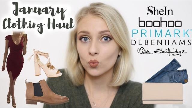 January clothing haul! January clothing haul!
