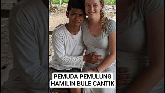 Viral bule cantik rela hamil oleh pemulung#shorts Viral bule cantik rela hamil oleh pemulung#shorts