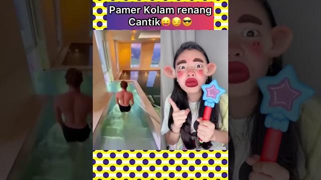 Abang pamer kolam renang yang cantik #shorts nasya kaila nazifah Abang pamer kolam renang yang cantik #shorts nasya kaila nazifah