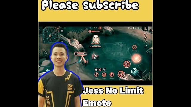 Jess no limit emot... #short video mlbb Jess no limit emot... #short video mlbb