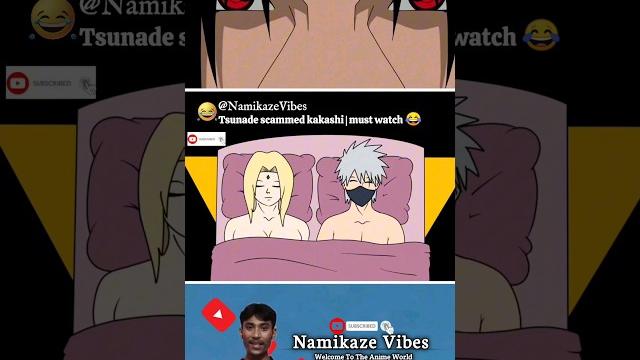 Tsunade scam kakashi #naruto #shorts Tsunade scam kakashi #naruto #shorts