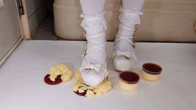 Lolita shoes crush pudding (preview) 蘿莉塔鞋踩布丁 預覽 Lolita shoes crush pudding (preview) 蘿莉塔鞋踩布丁 預覽