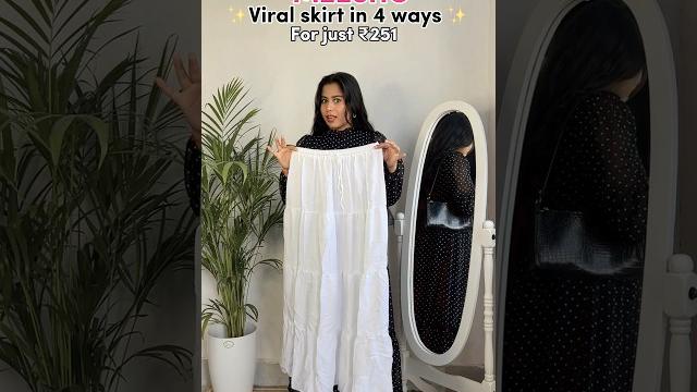 Meesho viral skirt for just ₹251 #meeshohaul #meesho #meeshoapp #fyp #skirts #style #tryonhaul Meesho viral skirt for just ₹251 #meeshohaul #meesho #meeshoapp #fyp #skirts #style #tryonhaul