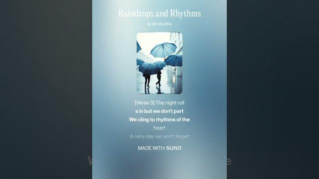 Mahu - raindrops and rhythms Mahu - raindrops and rhythms