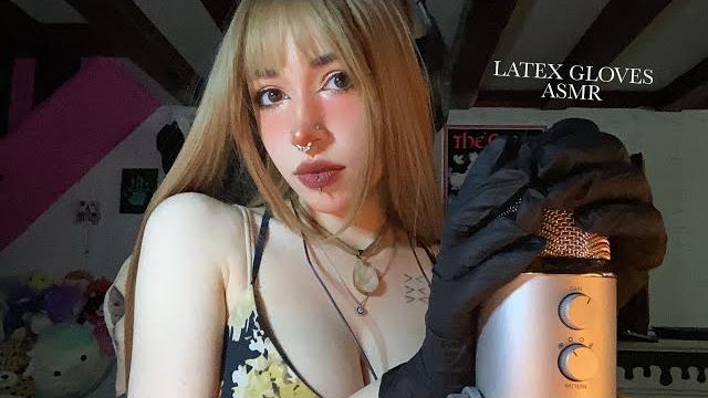 Latex gloves asmr | hand sounds, finger fluttering, mic gripping, sticky sounds, whispering Latex gloves asmr | hand sounds, finger fluttering, mic gripping, sticky sounds, whispering