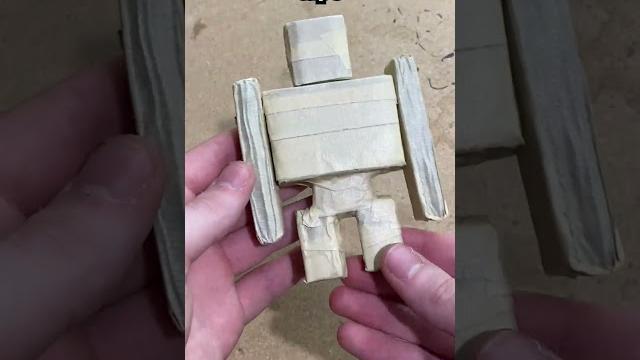 Cardboard minecraft iron golem tutorial! Cardboard minecraft iron golem tutorial!