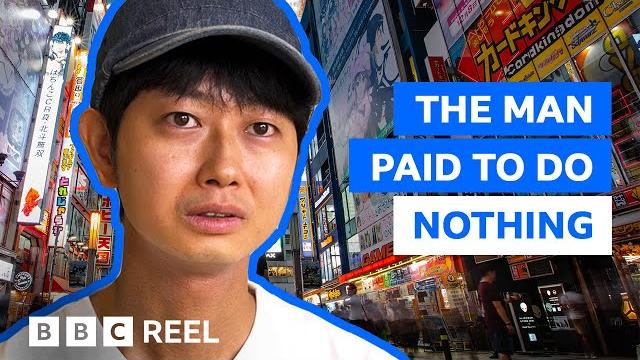 The japanese man who gets paid to 'do nothing' | bbc global The japanese man who gets paid to 'do nothing' | bbc global