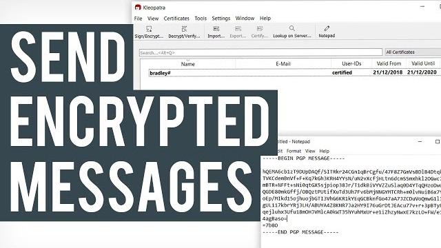 How to use pgp encryption | gpg4win kleopatra tutorial How to use pgp encryption | gpg4win kleopatra tutorial